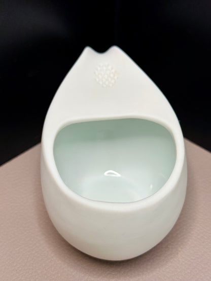 Hitoshizuku Pot (White, Banko-yaki)