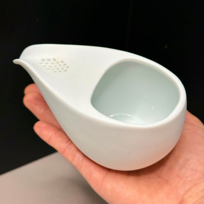 Hitoshizuku Pot (White, Banko-yaki)