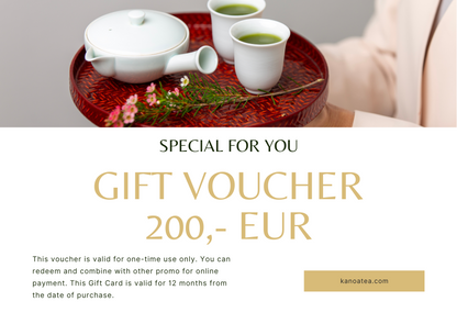 Kanoa Tea Geschenkkarte 